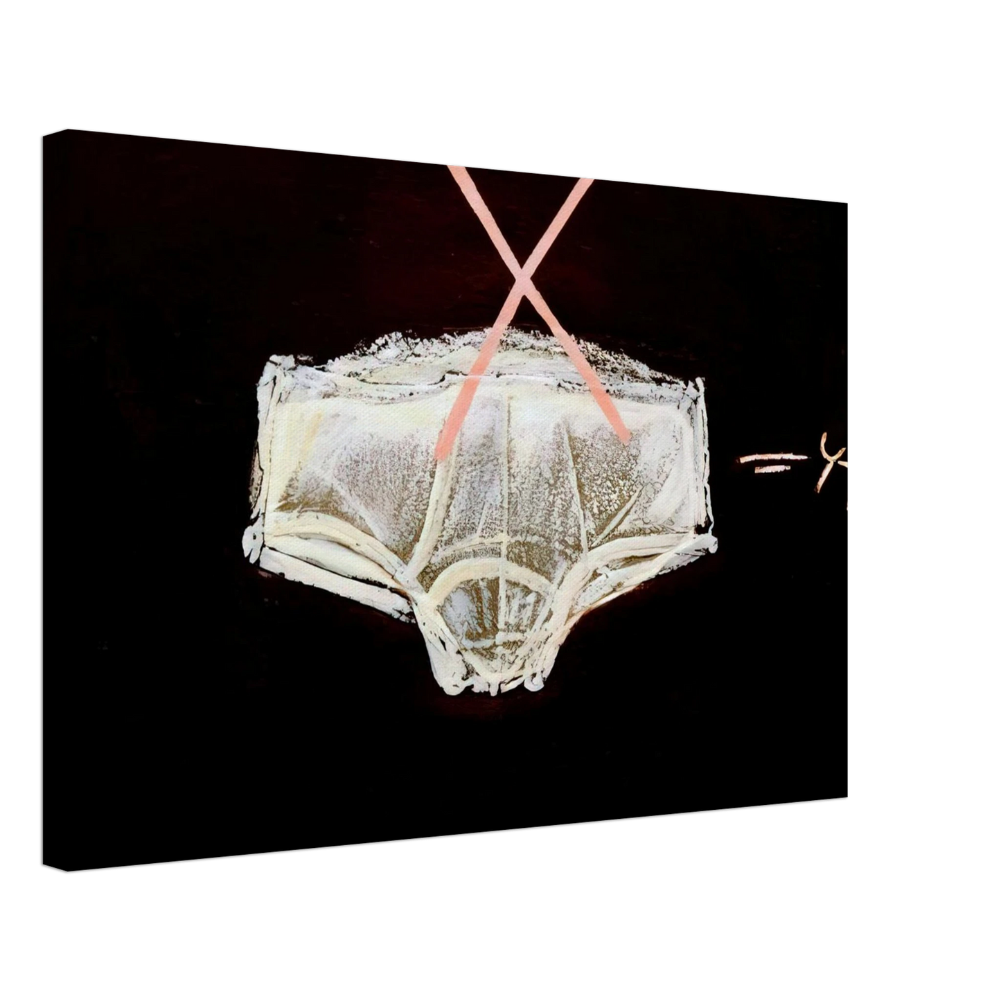 Antoni Tapies - ROBA INTERIOR 1972 Canvas - 70x100 cm / 28x40 inches-canvas