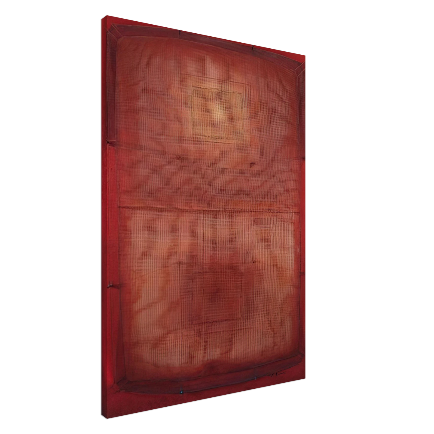 Manuel Rivera - Espejo del sol - 1966 Canvas - 20x30 cm / 8x12 inches-canvas