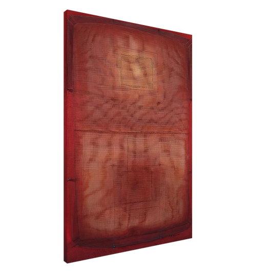 Manuel Rivera - Espejo del sol - 1966 Canvas - 20x30 cm / 8x12 inches-canvas