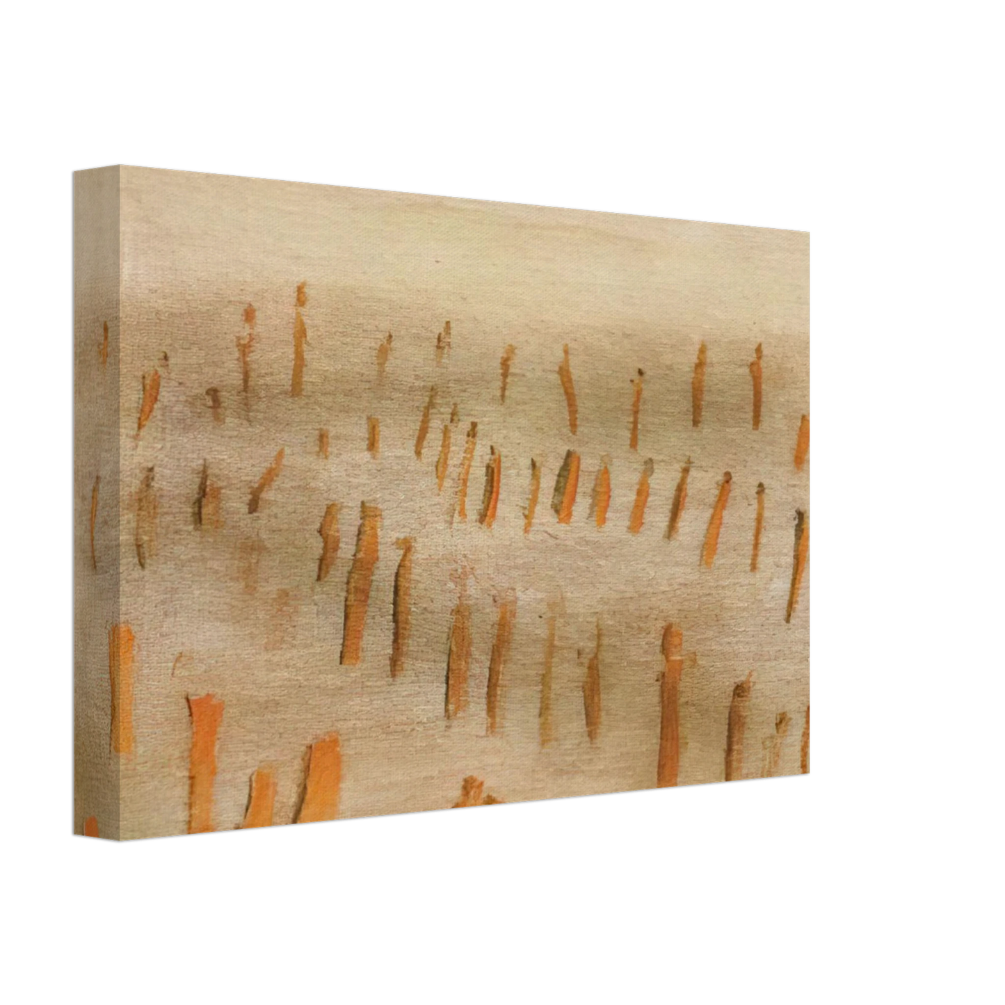 Henri Michaux - Untitled - Art Informel, Expressionism Canvas - 40x60 cm / 16x24 inches-canvas