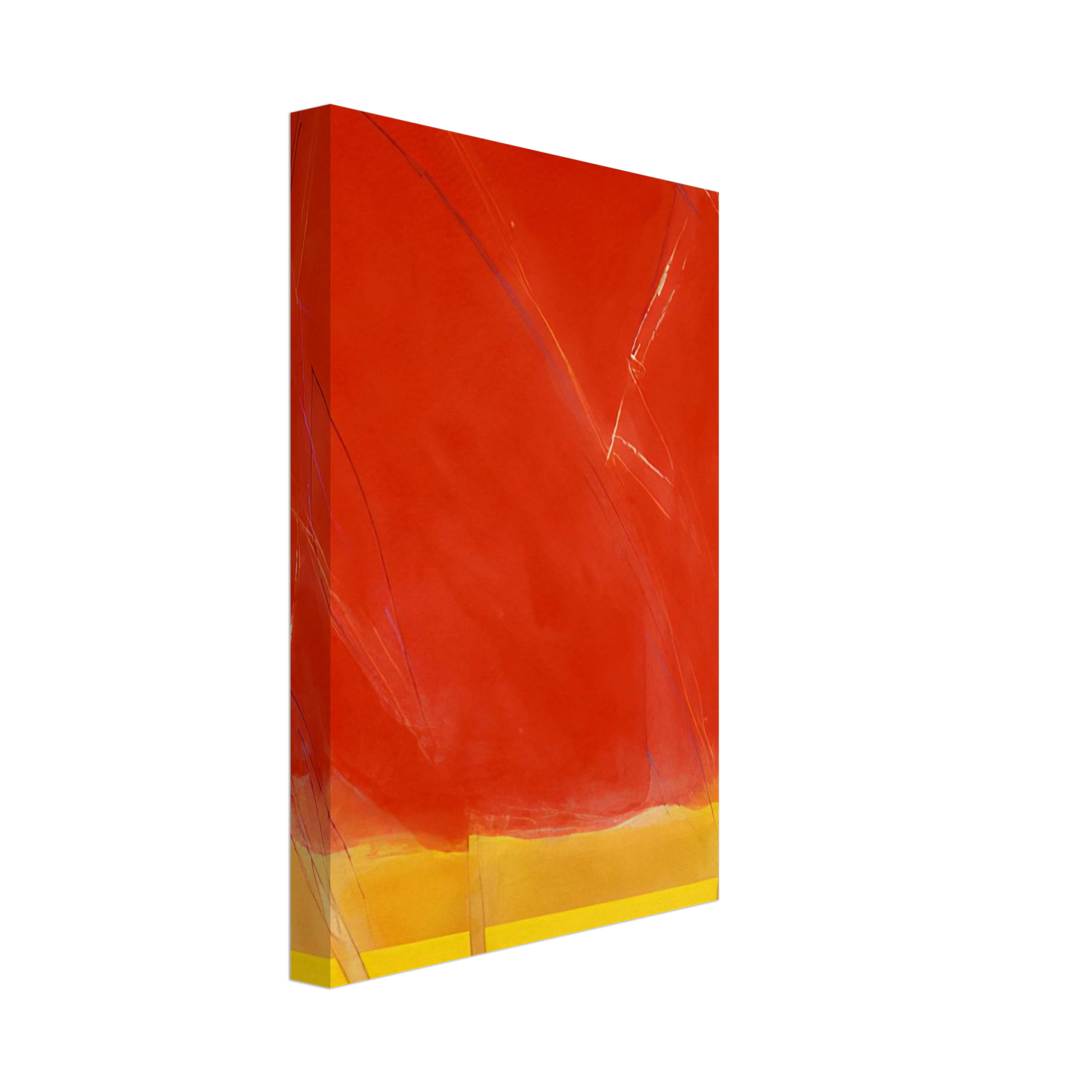 Ronnie Landfield - Vivid Spring - 1988 Canvas - 70x100 cm / 28x40 inches-canvas