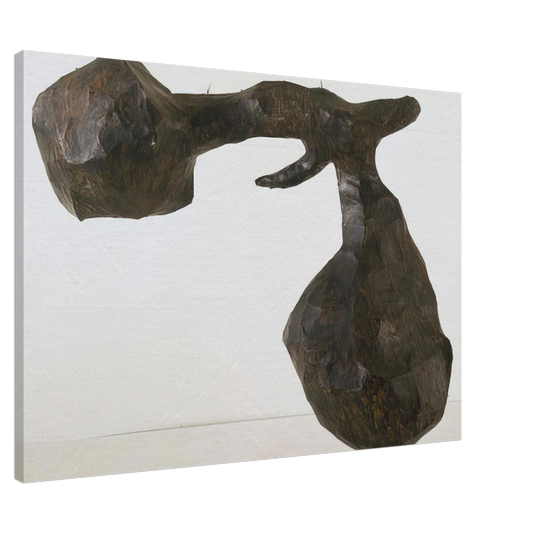 Claes Oldenburg - EMPIRE PAPA RAY GUN 1959 Canvas - 20x30 cm / 8x12 inches-canvas