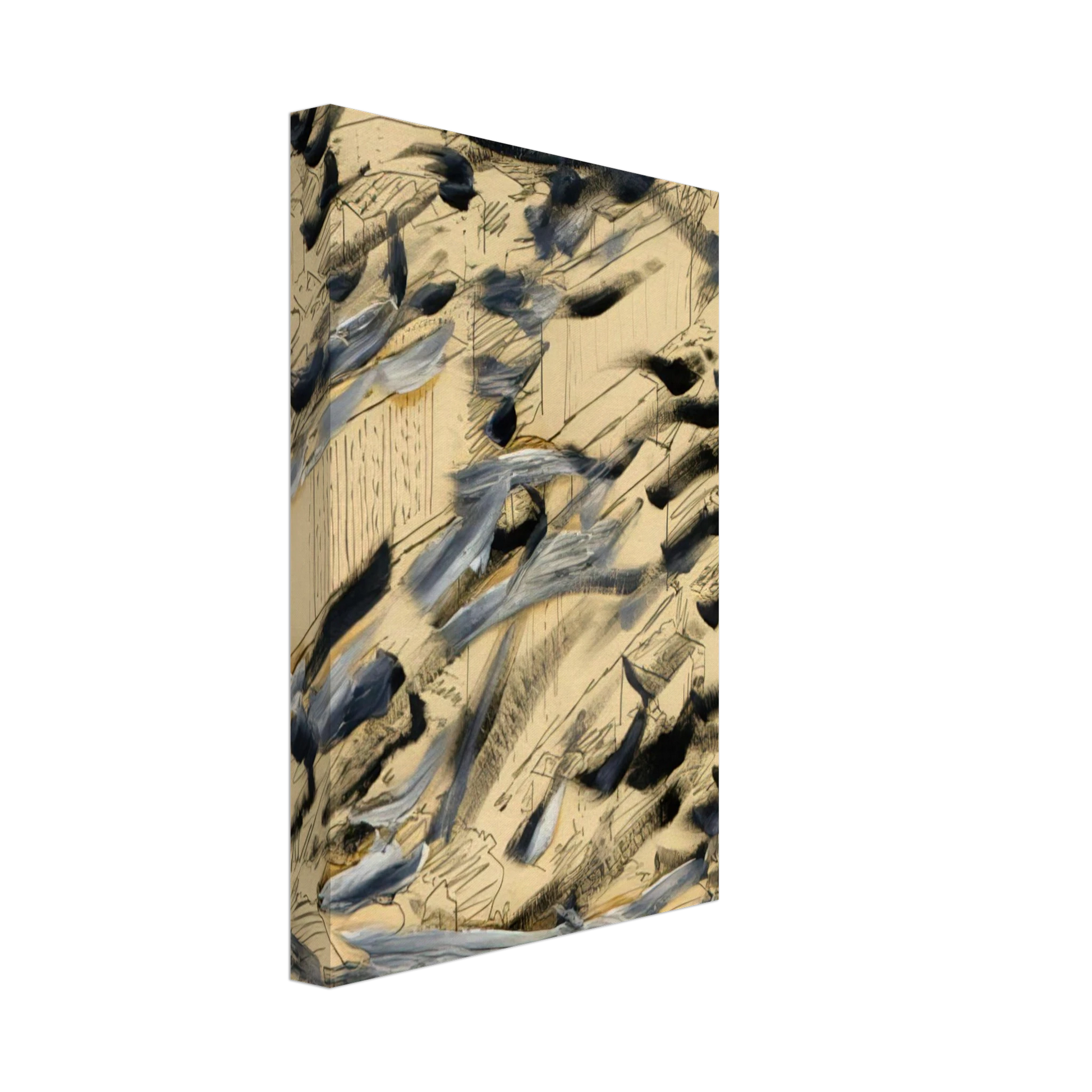 Gerhard Richter - TOWNSCAPE 1968 6 Canvas - 70x100 cm / 28x40 inches-canvas