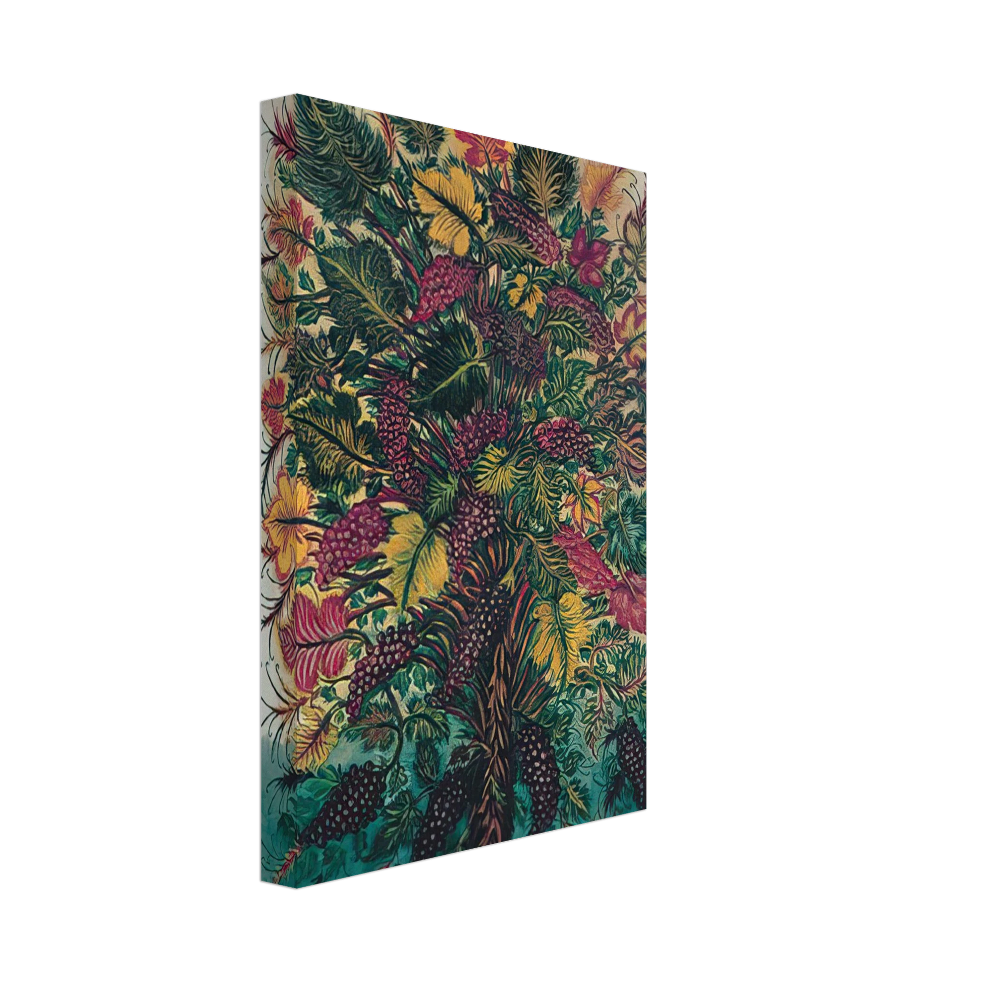 Seraphine Louis - Les Grappes de Raisin - 1930 Canvas - 70x100 cm / 28x40 inches-canvas