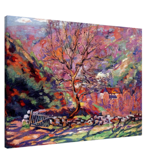 Armand Guillaumin - Crozant, solitude - 1915 Canvas - 20x30 cm / 8x12 inches-canvas
