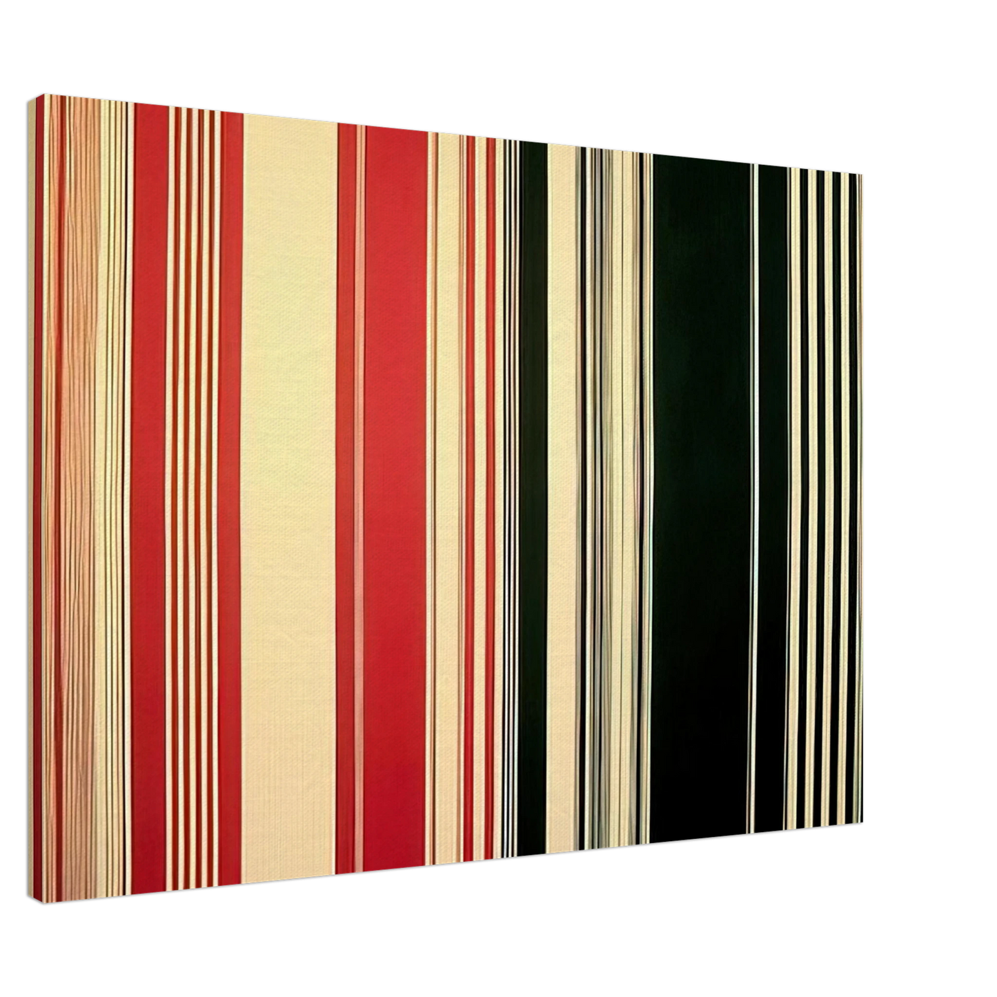 Gene Davis - Concord - 1982 Canvas - 20x30 cm / 8x12 inches-canvas