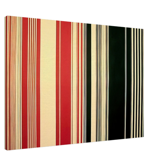 Gene Davis - Concord - 1982 Canvas - 20x30 cm / 8x12 inches-canvas