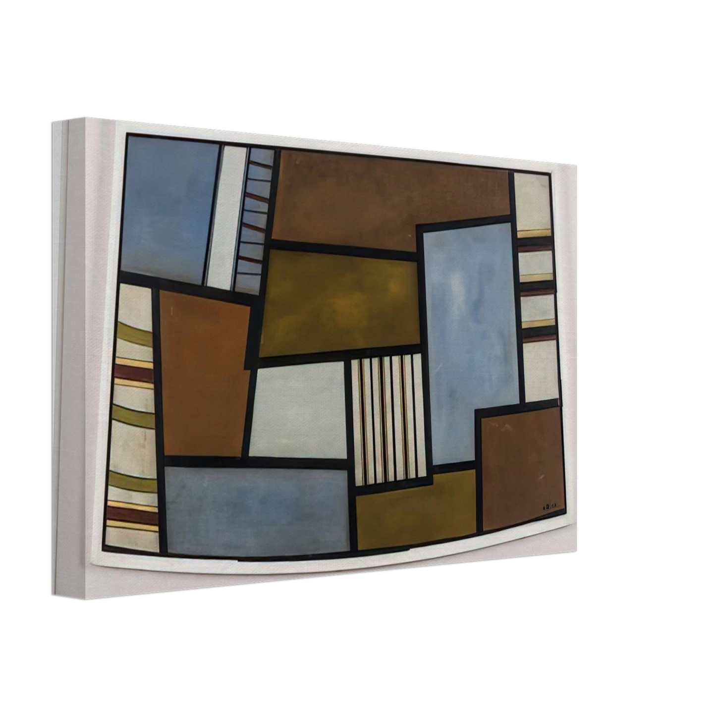 Carmelo Arden Quin - Mad II - 1945 Canvas - 40x60 cm / 16x24 inches-canvas