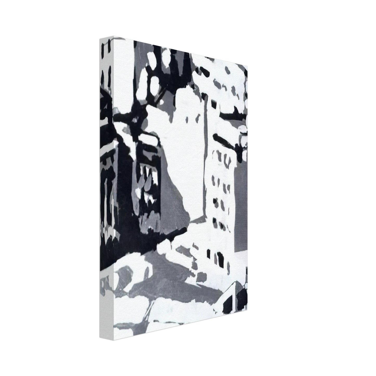 Gerhard Richter - TOWNSCAPE 1969 1 Canvas - 70x100 cm / 28x40 inches-canvas