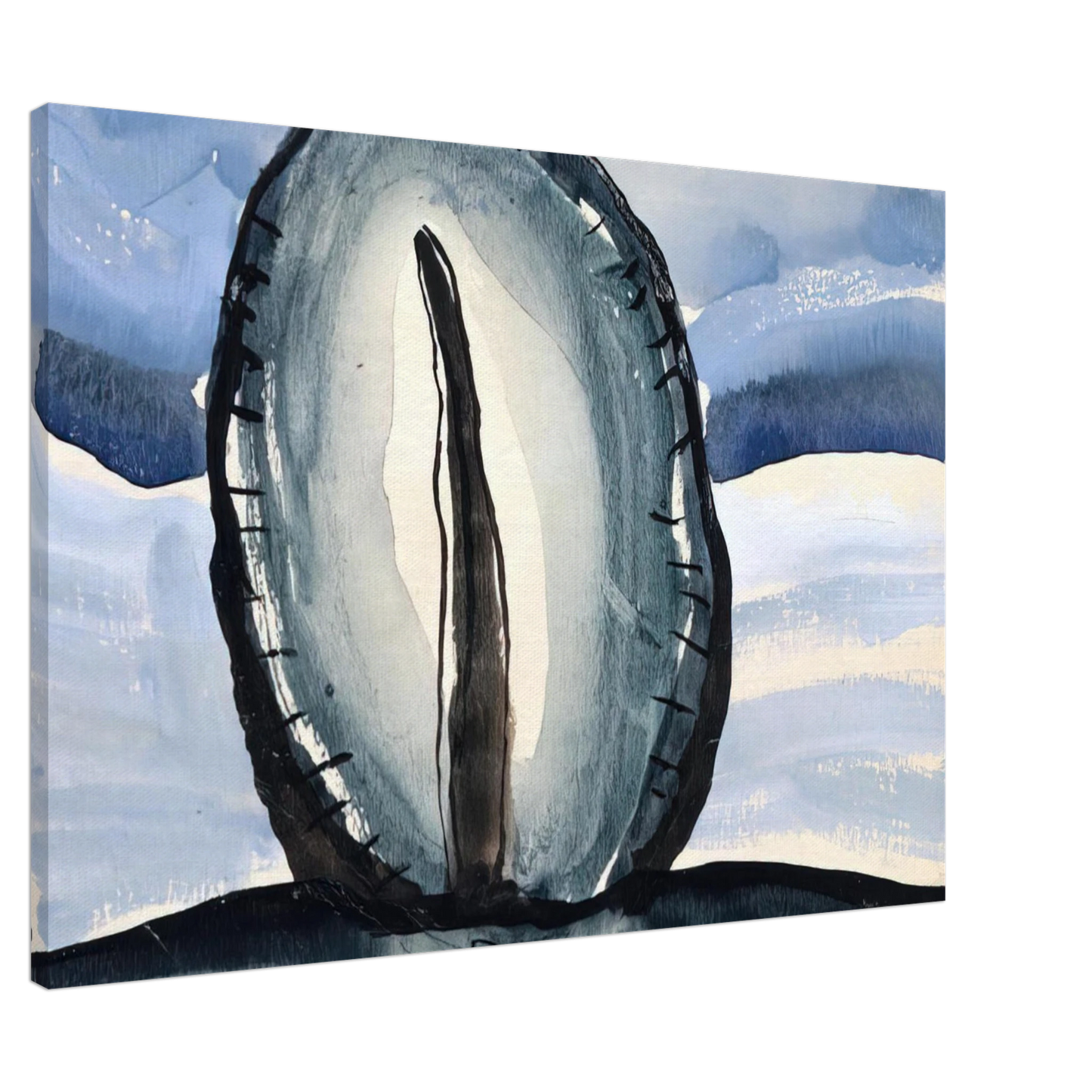Arthur Dove - Tree - 1935 Canvas - 20x30 cm / 8x12 inches-canvas