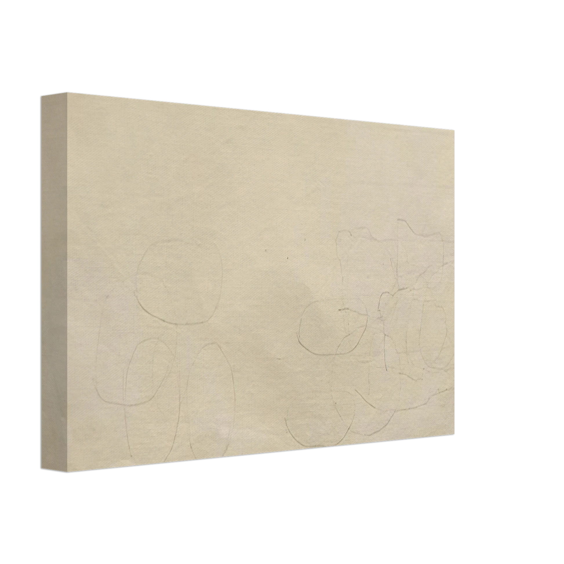 John Cage - R5 - Abstract Expressionism Canvas - 40x60 cm / 16x24 inches-canvas