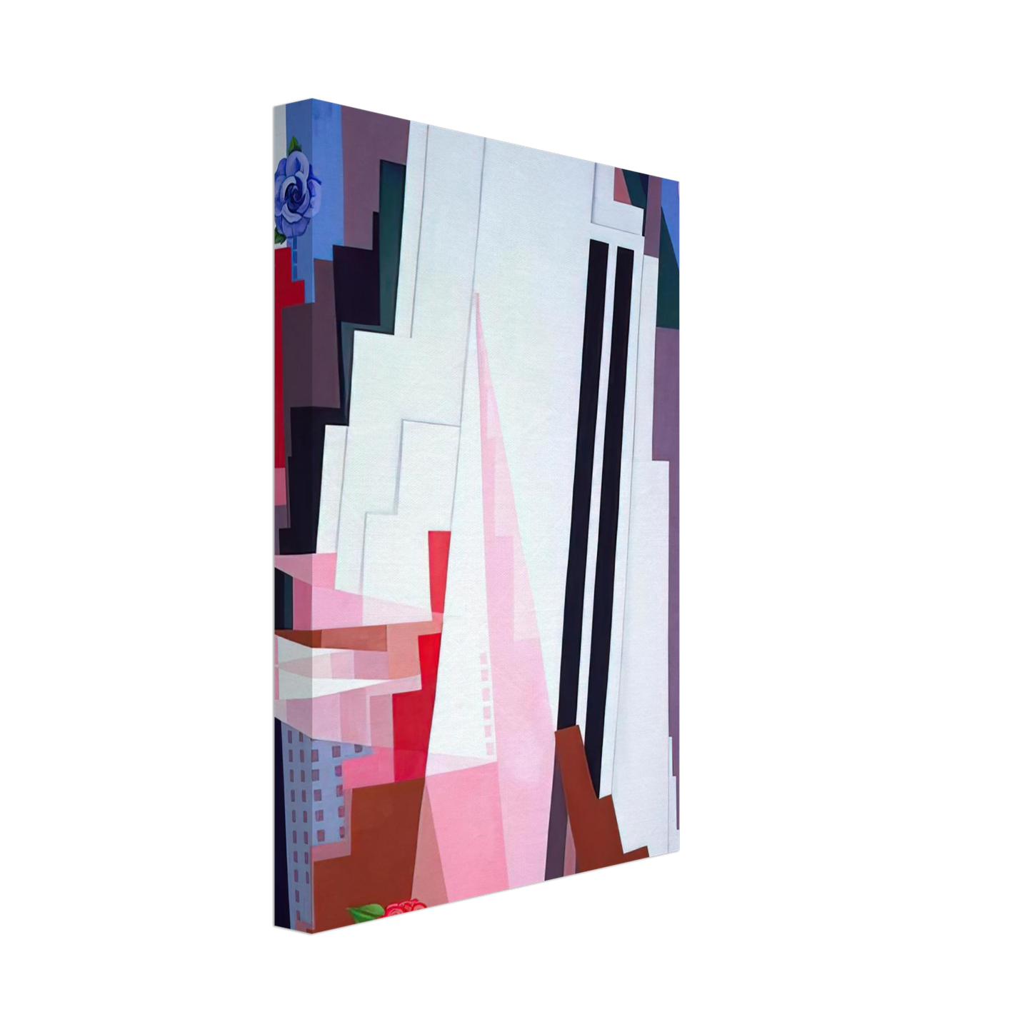 Georgia O'Keeffe - Manhattan Canvas - 70x100 cm / 28x40 inches-canvas