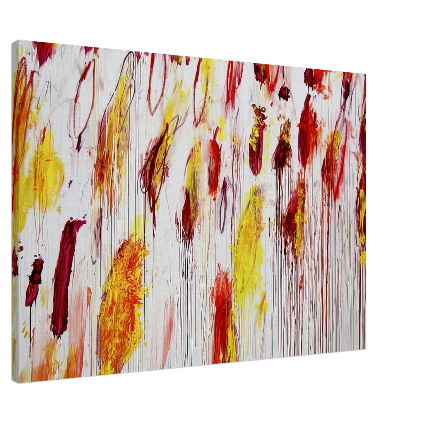 Cy Twombly - Lepanto, Part IV Canvas - 20x30 cm / 8x12 inches-canvas