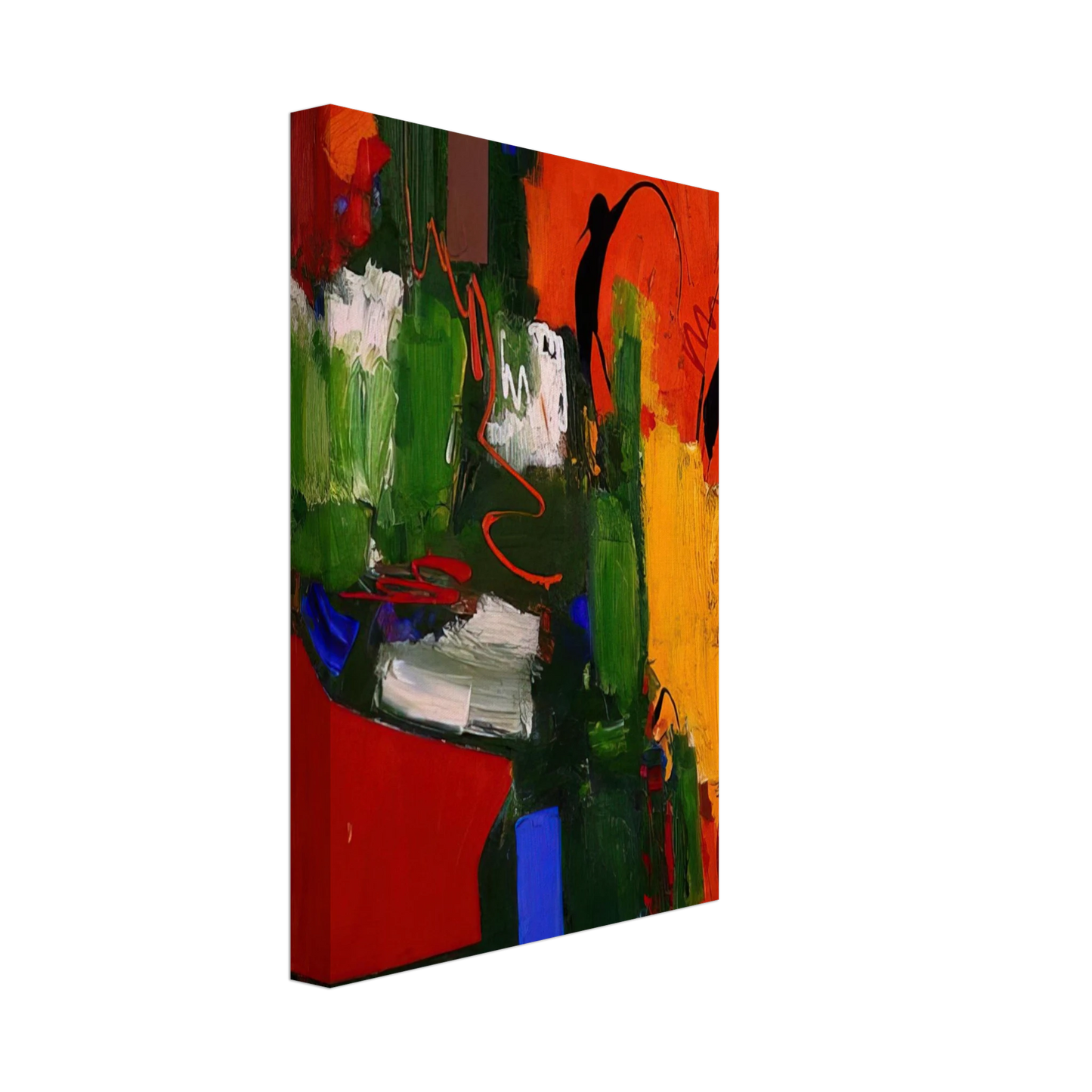 Hans Hofmann - The Lark Canvas - 70x100 cm / 28x40 inches-canvas