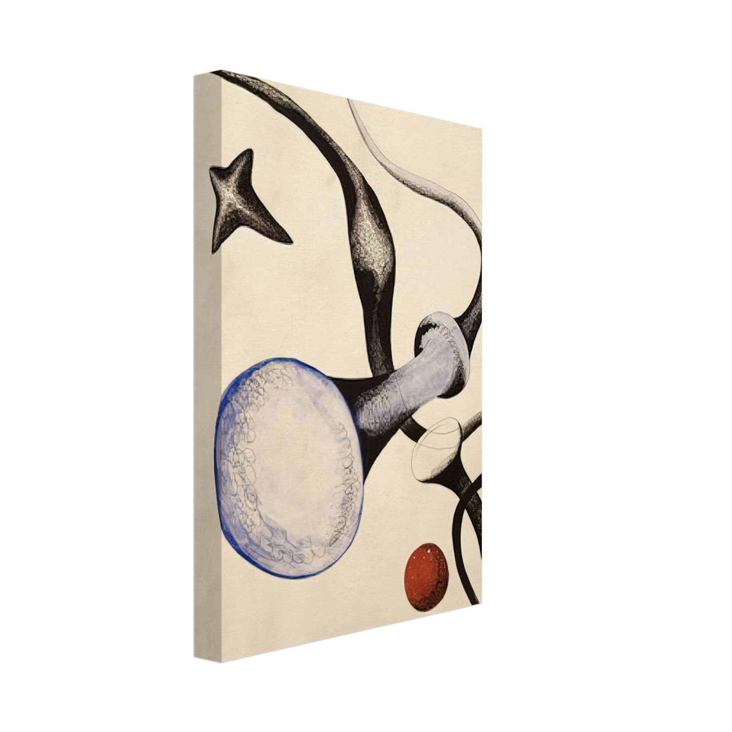 Alexander Calder - UNTITLED 1932 Canvas - 70x100 cm / 28x40 inches-canvas