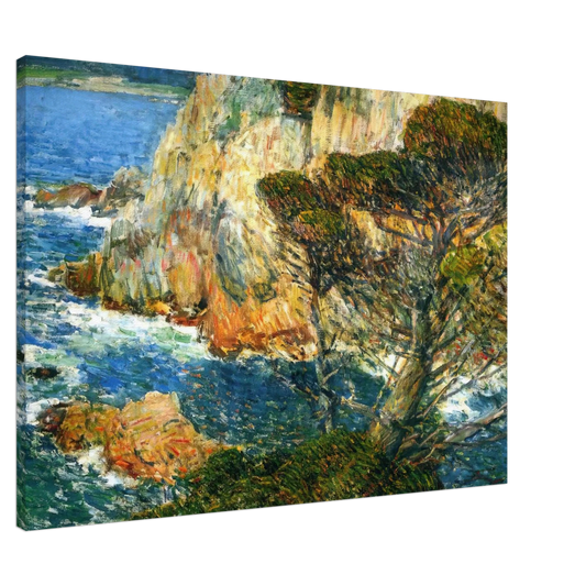Childe Hassam - Point Lobos, Carmel Canvas - 20x30 cm / 8x12 inches-canvas