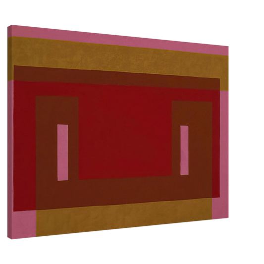 Josef Albers - VARIANT ADOBE 1948 1 Canvas - 20x30 cm / 8x12 inches-canvas