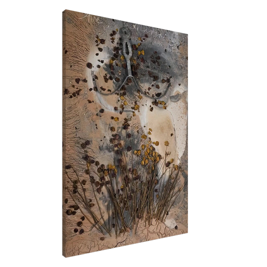 Anselm Kiefer - AVE MARIA 2007 Canvas - 20x30 cm / 8x12 inches-canvas