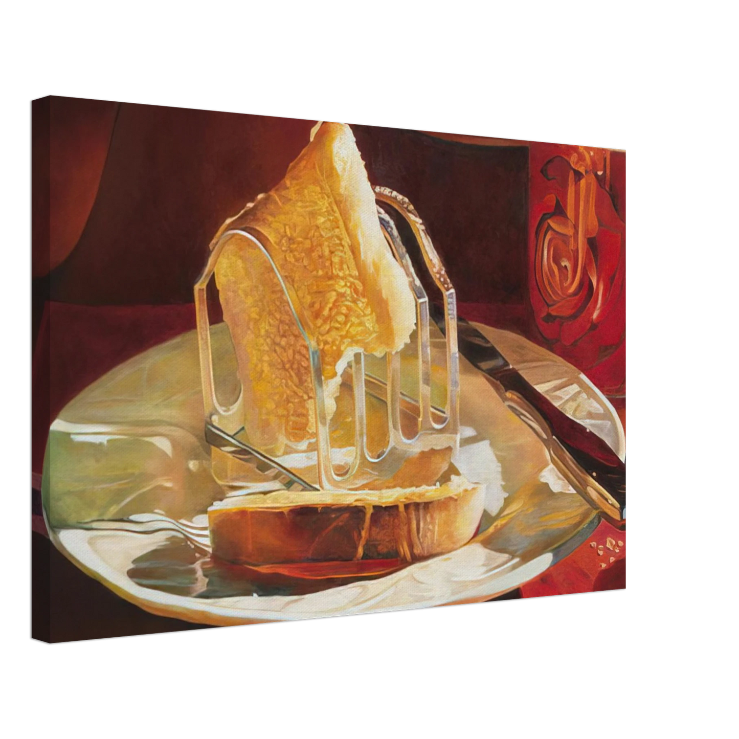 Mary Pratt - Between the Dark and the Daylight - 2011 Canvas - 70x100 cm / 28x40 inches-canvas