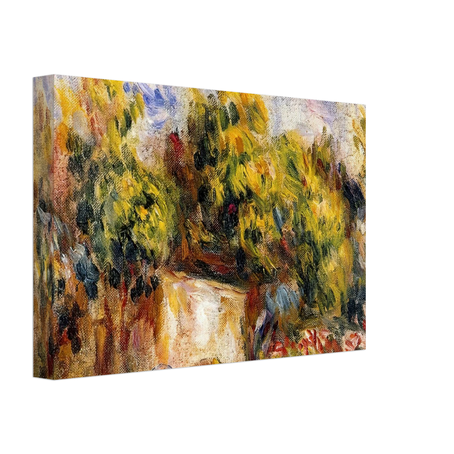 Pierre-Auguste Renoir - Landscape with Cabin Canvas - 40x60 cm / 16x24 inches-canvas