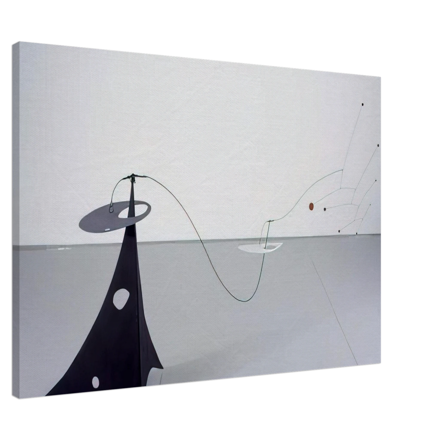 Alexander Calder - PARASITE 1947 Canvas - 20x30 cm / 8x12 inches-canvas