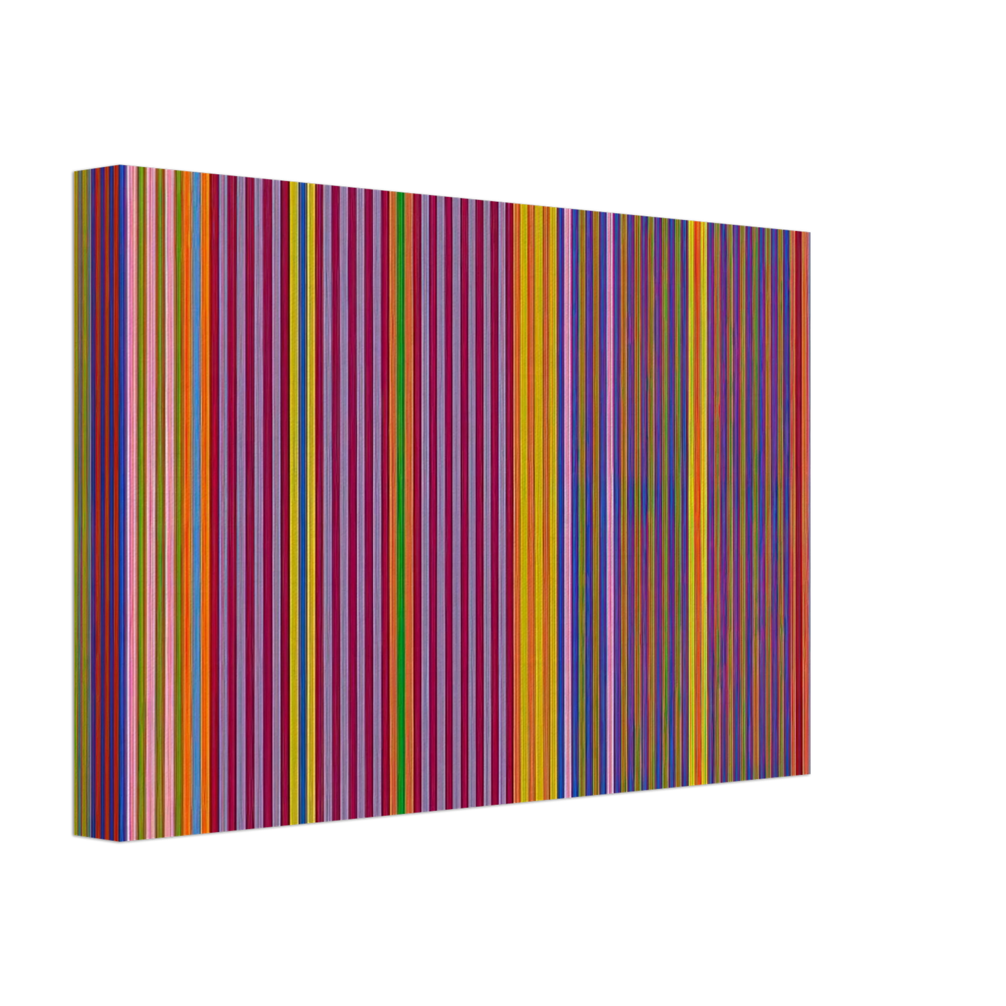 Gene Davis - Tarzan Series I - 1969 Canvas - 40x60 cm / 16x24 inches-canvas