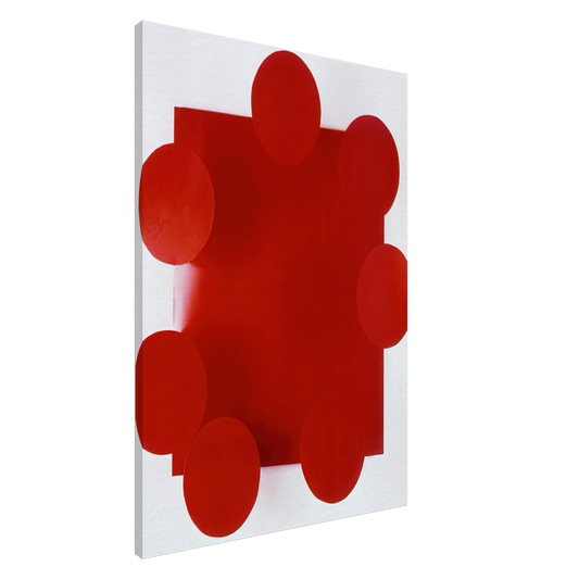 Lygia Pape - Amazonino #1 - 1989 Canvas - 20x30 cm / 8x12 inches-canvas