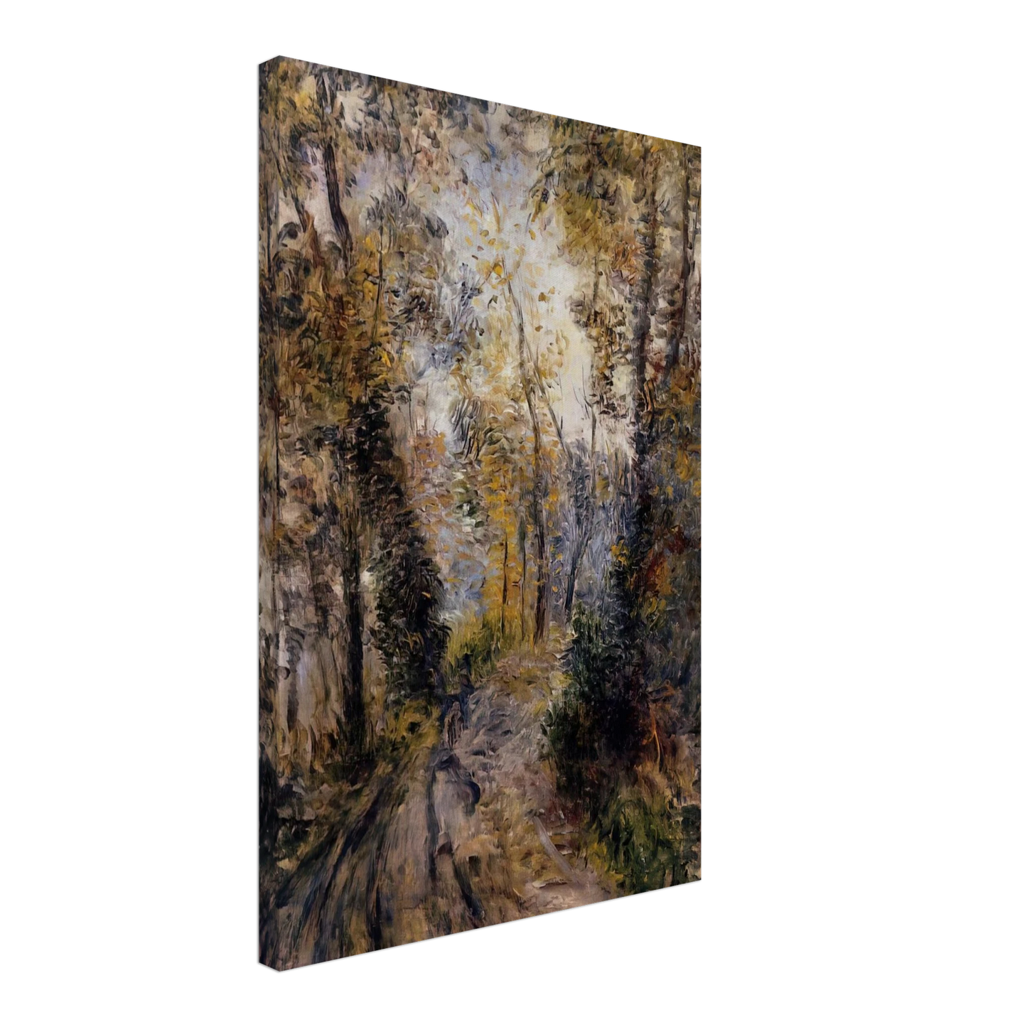 Pierre-Auguste Renoir - The Path through the Forest Canvas - 40x60 cm / 16x24 inches-canvas