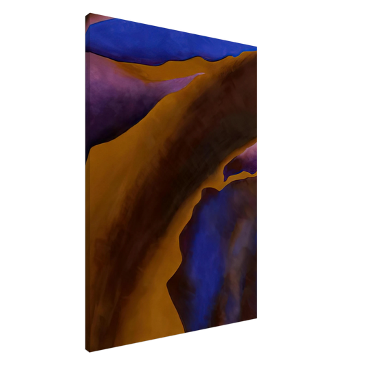 Georgia O'Keeffe - Only One Canvas - 20x30 cm / 8x12 inches-canvas