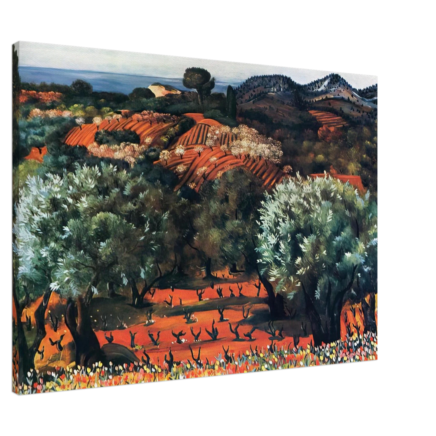 Moise Kisling - NOT IDENTIFIED 15 Canvas - 20x30 cm / 8x12 inches-canvas