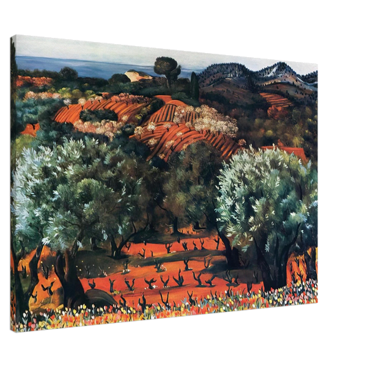 Moise Kisling - NOT IDENTIFIED 15 Canvas - 20x30 cm / 8x12 inches-canvas