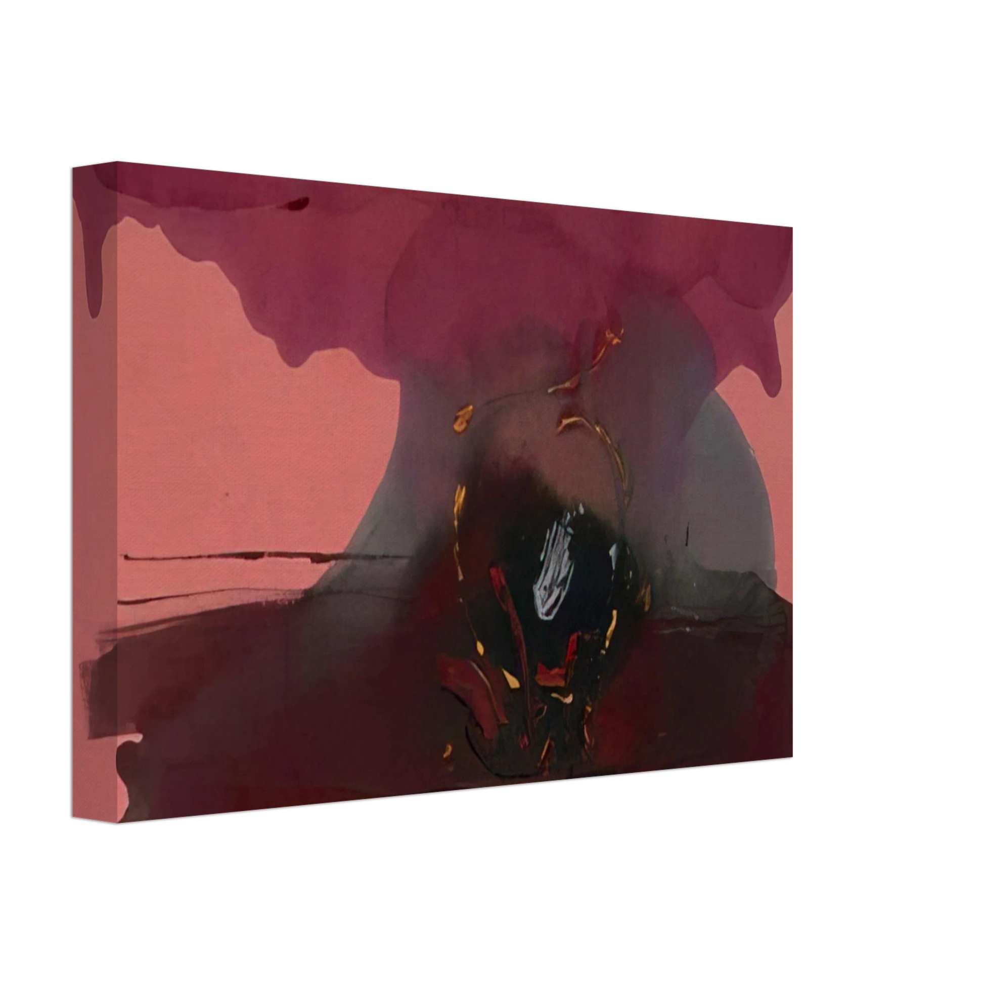 Helen Frankenthaler - Harbinger - 1986 Canvas - 40x60 cm / 16x24 inches-canvas