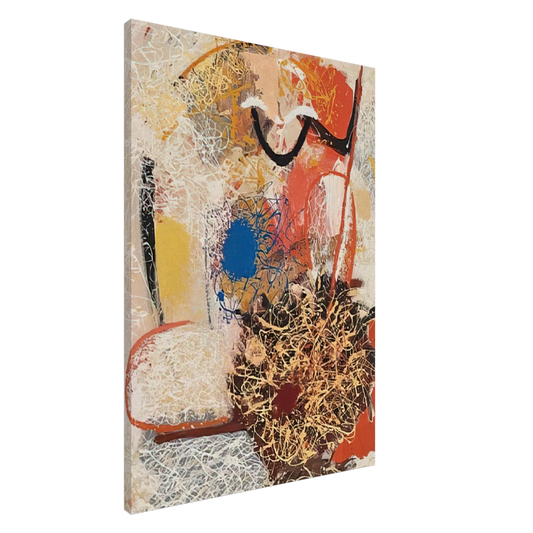 John Ferren - Untitled I - 1957 Canvas - 20x30 cm / 8x12 inches-canvas