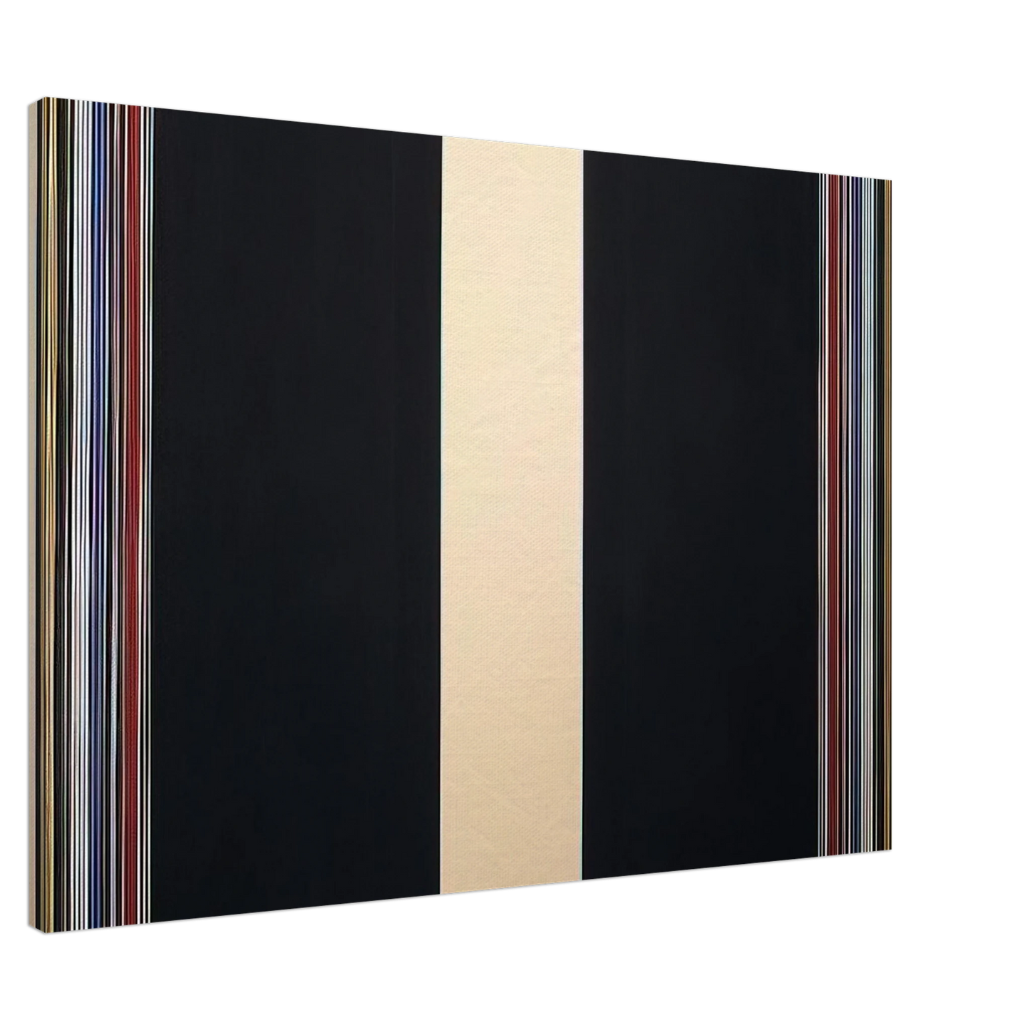 Gene Davis - Untitled - 1985 Canvas - 20x30 cm / 8x12 inches-canvas