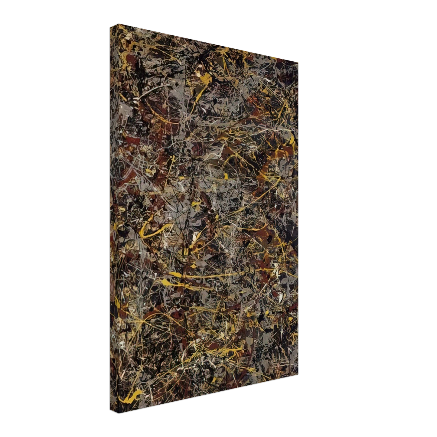 Jackson Pollock - NUMBER 5 1948 1 Canvas - 40x60 cm / 16x24 inches-canvas