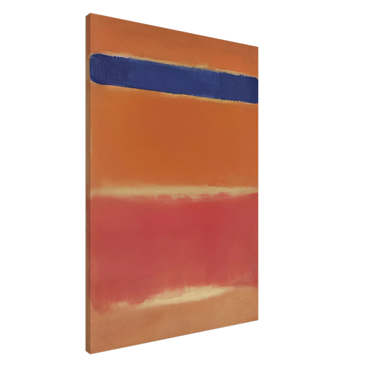 Mark Rothko - Blue Over Red - 1953 Canvas - 20x30 cm / 8x12 inches-canvas