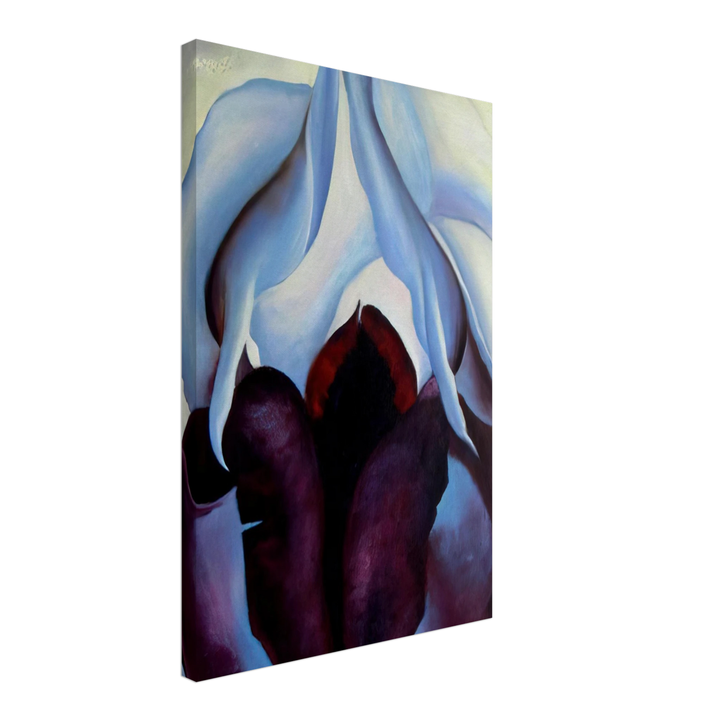 Georgia O'Keeffe - Flower of Life Canvas - 40x60 cm / 16x24 inches-canvas