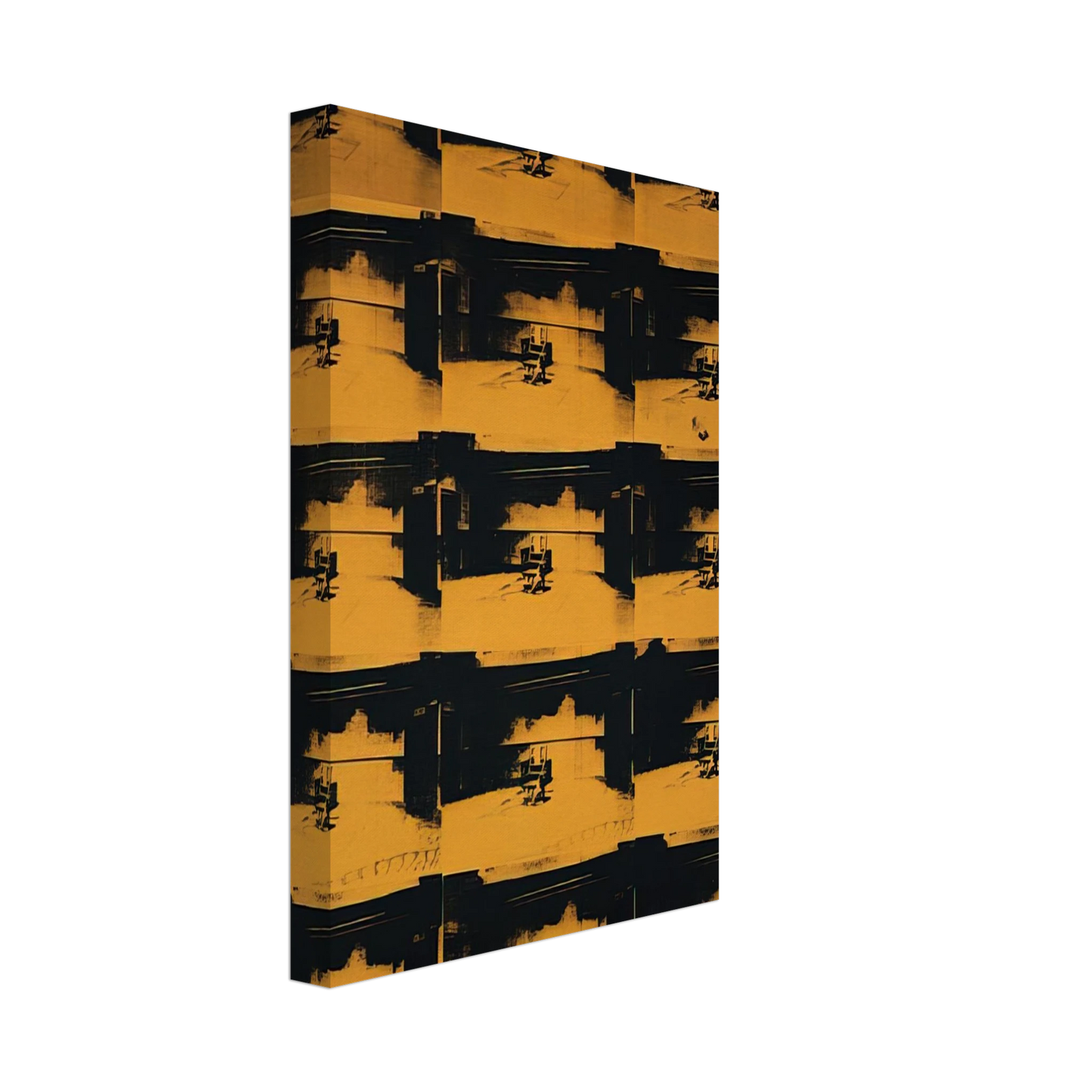 Andy Warhol - Orange Disaster Canvas - 40x60 cm / 16x24 inches-canvas