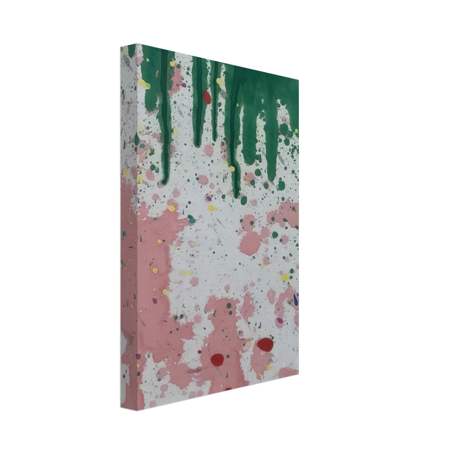 Taro Yamamoto - UNTITLED 1970 Canvas - 40x60 cm / 16x24 inches-canvas