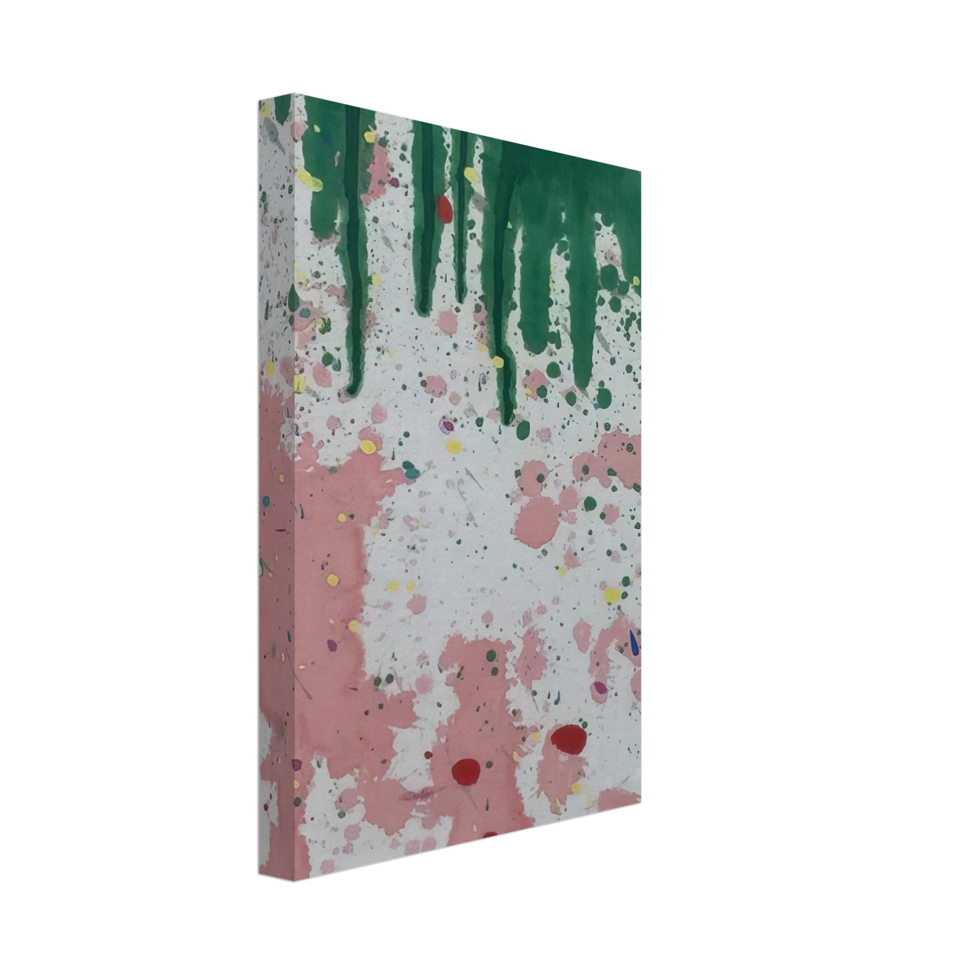 Taro Yamamoto - UNTITLED 1970 Canvas - 40x60 cm / 16x24 inches-canvas