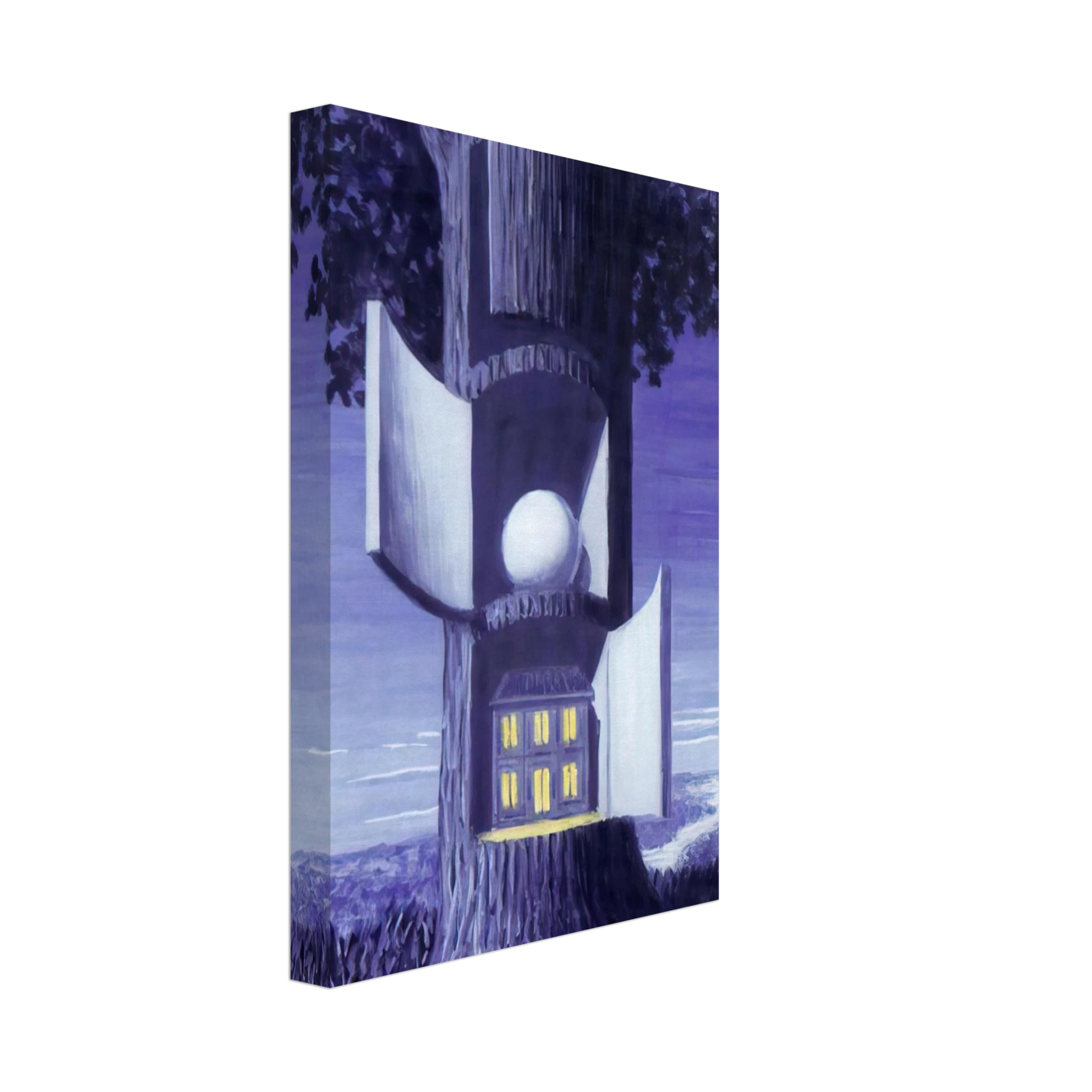 Rene Magritte - THE VOICE OF BLOOD 1948 Canvas - 40x60 cm / 16x24 inches-canvas