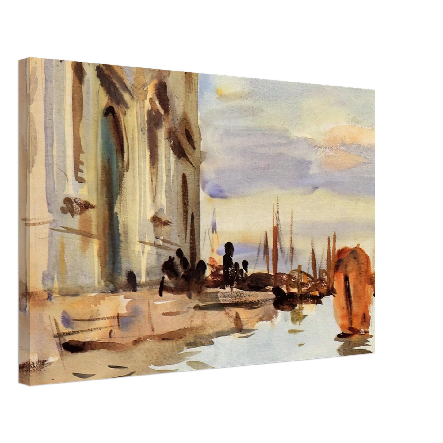 John Singer Sargent - Spirito Santo, Saattera Canvas - 40x60 cm / 16x24 inches-canvas