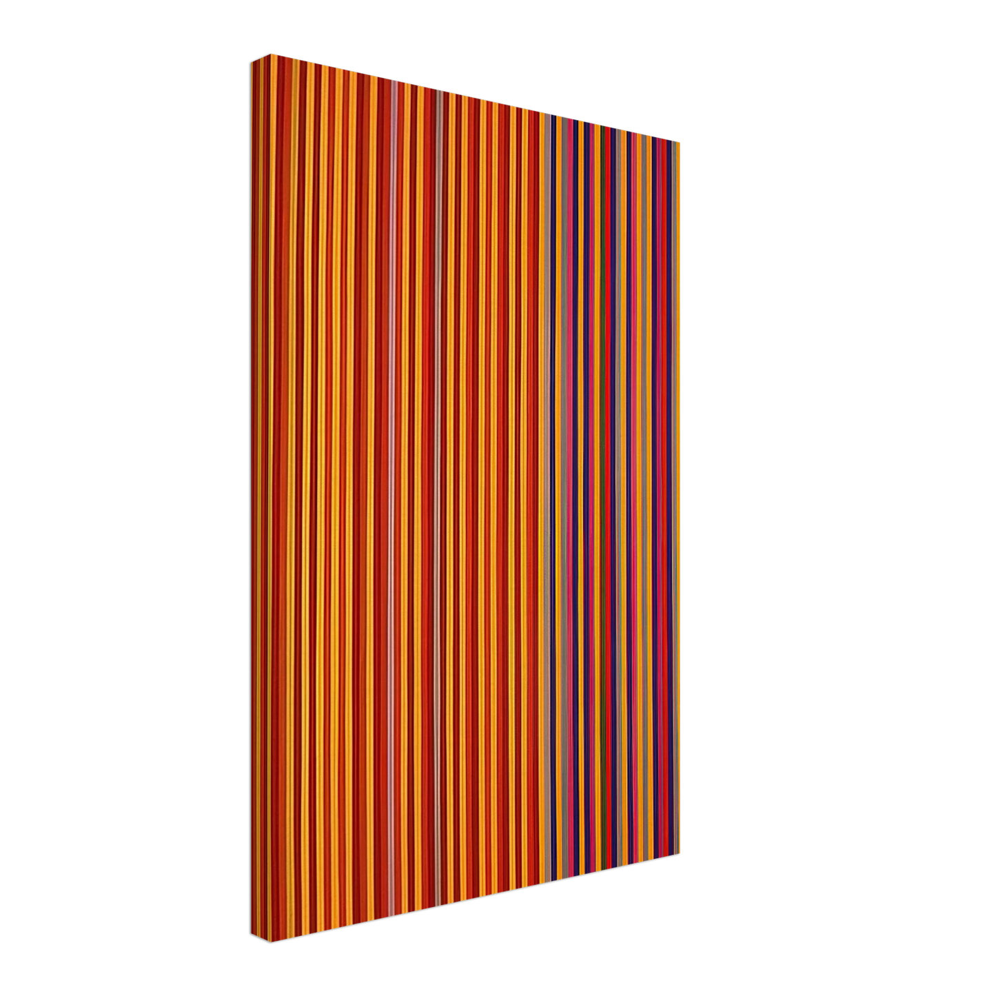 Gene Davis - Equinox - 1965 Canvas - 70x100 cm / 28x40 inches-canvas