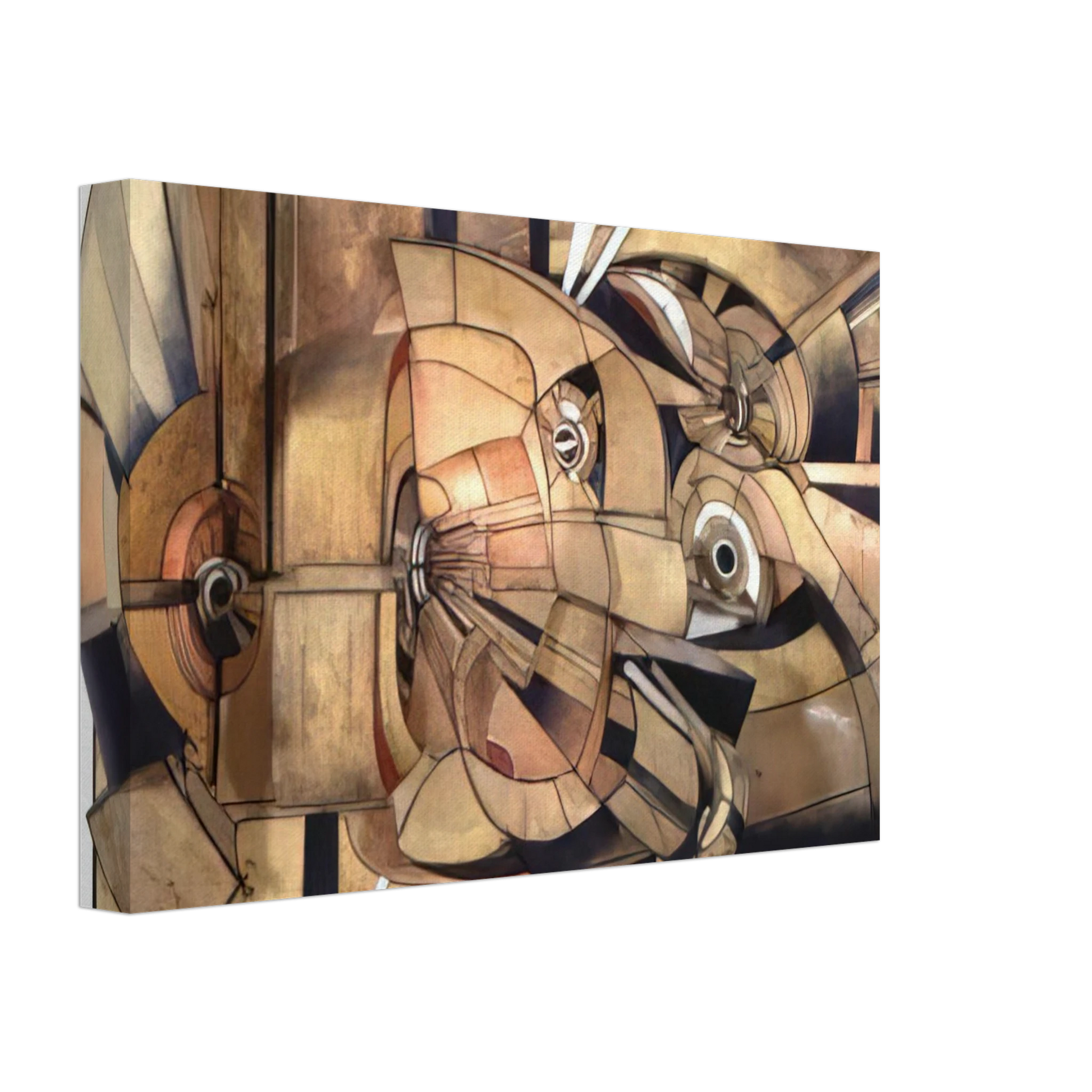 Lee Bontecou - UNTITLED 1966 Canvas - 70x100 cm / 28x40 inches-canvas