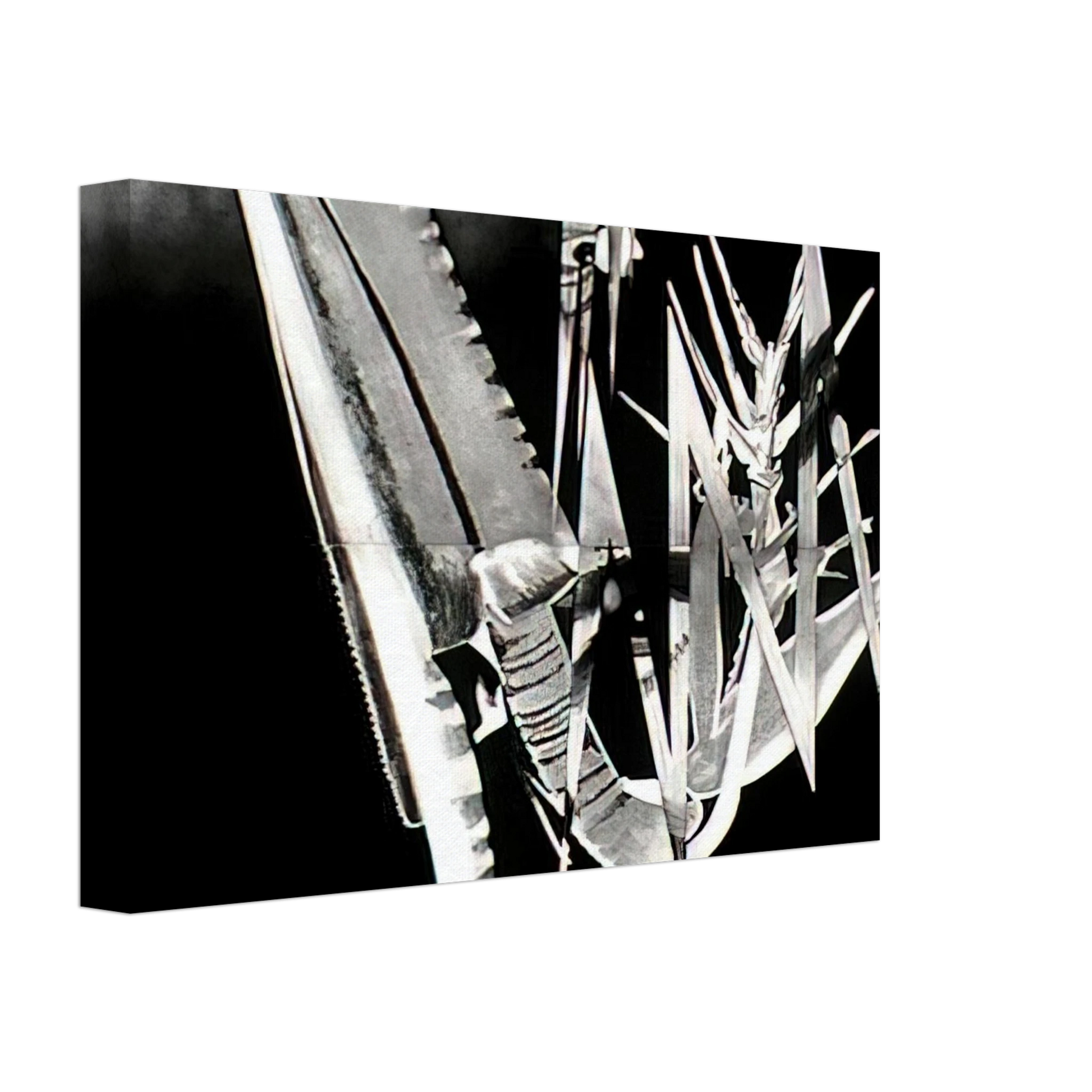 James Rosenquist - The Prickly Dark Canvas - 70x100 cm / 28x40 inches-canvas