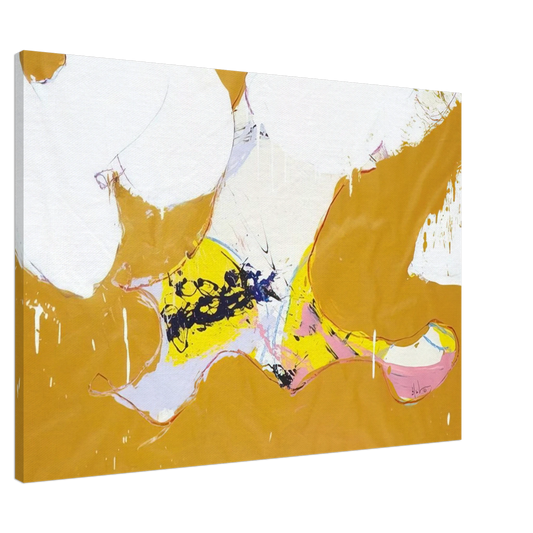 Norman Bluhm - Round About - 1973 Canvas - 20x30 cm / 8x12 inches-canvas