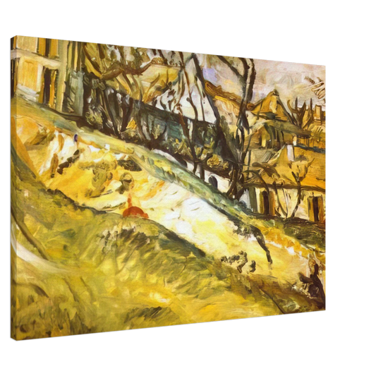 Chaim Soutine - LANDSCAPE 1 Canvas - 20x30 cm / 8x12 inches-canvas