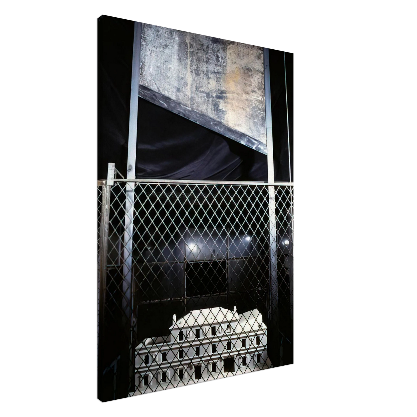 Louise Bourgeois - CELL CHOISY 1993 Canvas - 20x30 cm / 8x12 inches-canvas