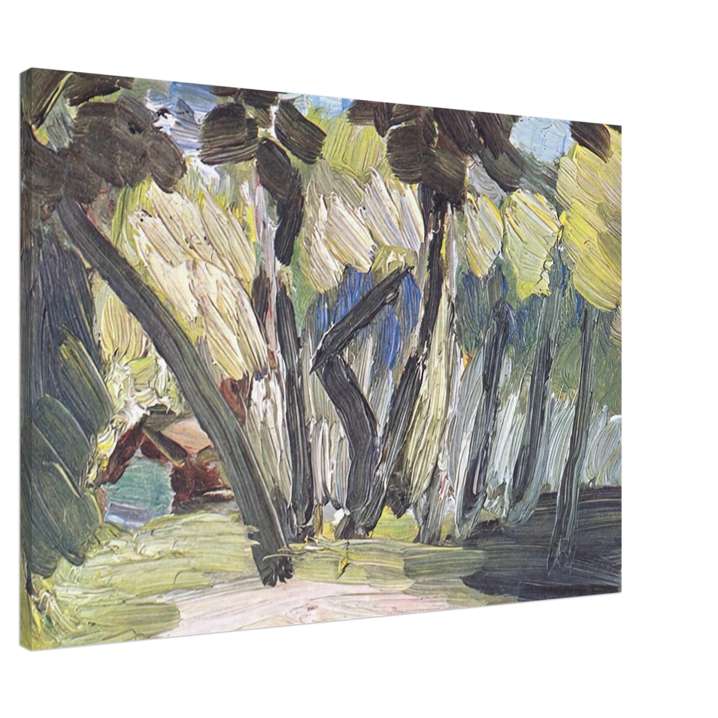 Henri Matisse - TAHITI LANDSCAPE 1931 Canvas - 20x30 cm / 8x12 inches-canvas