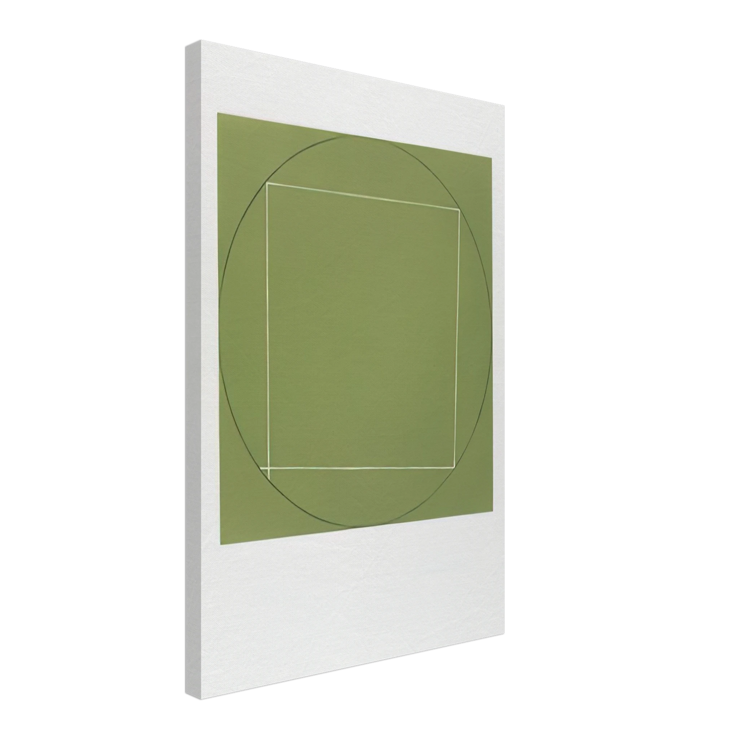 Robert Mangold - UNTITLED FROM SEVEN AQUATINTS 1973 Canvas - 70x100 cm / 28x40 inches-canvas